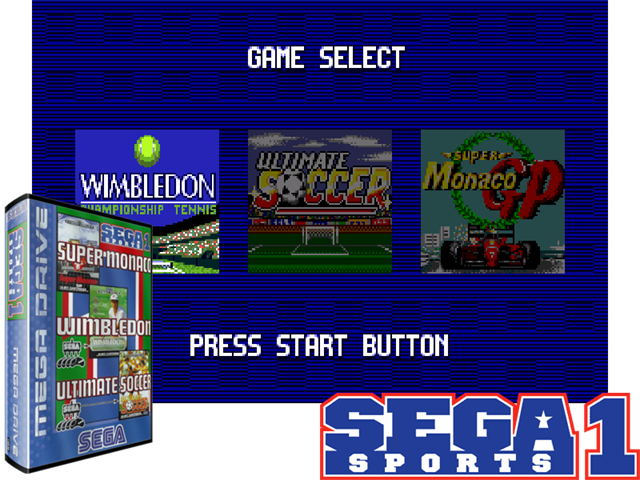 Sega Sports 1 (Wimbledon, Ult.Soccer, Super Monaco) (E) [!]